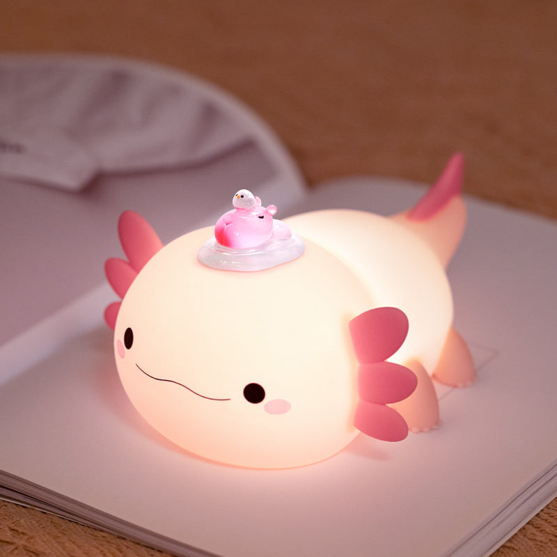 Leurzy  Axolotl Cute Squishy Night Light - Perfect Gift 🎁