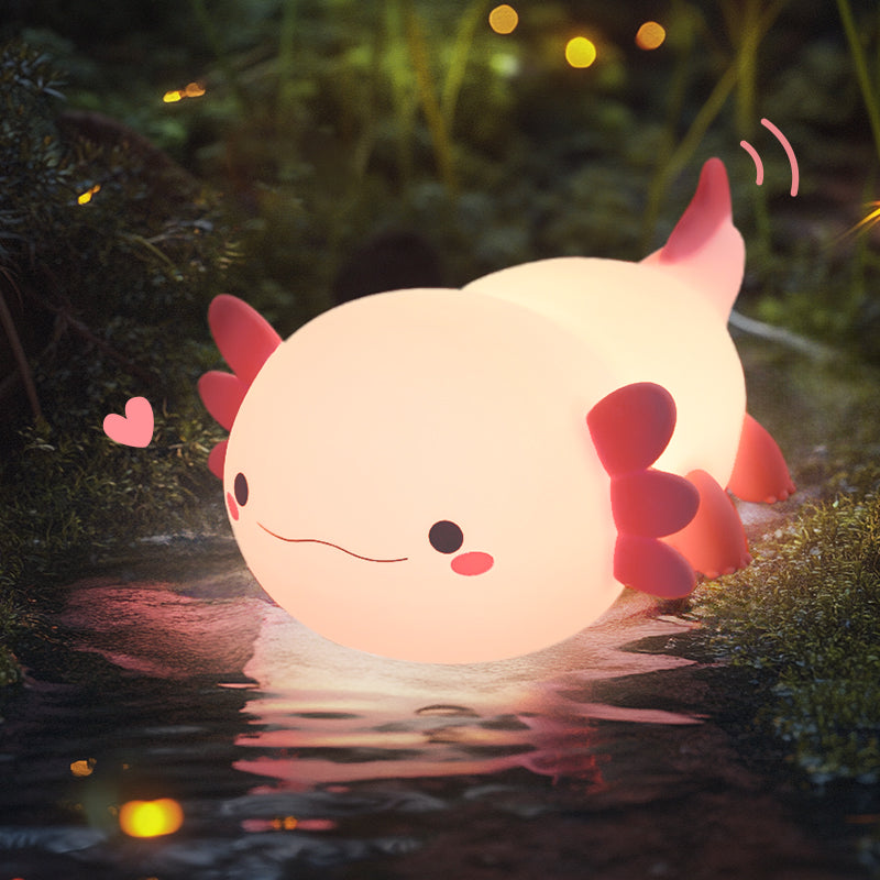 Leurzy  Axolotl Cute Squishy Night Light - Perfect Gift 🎁