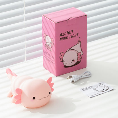 Leurzy  Axolotl Cute Squishy Night Light - Perfect Gift 🎁