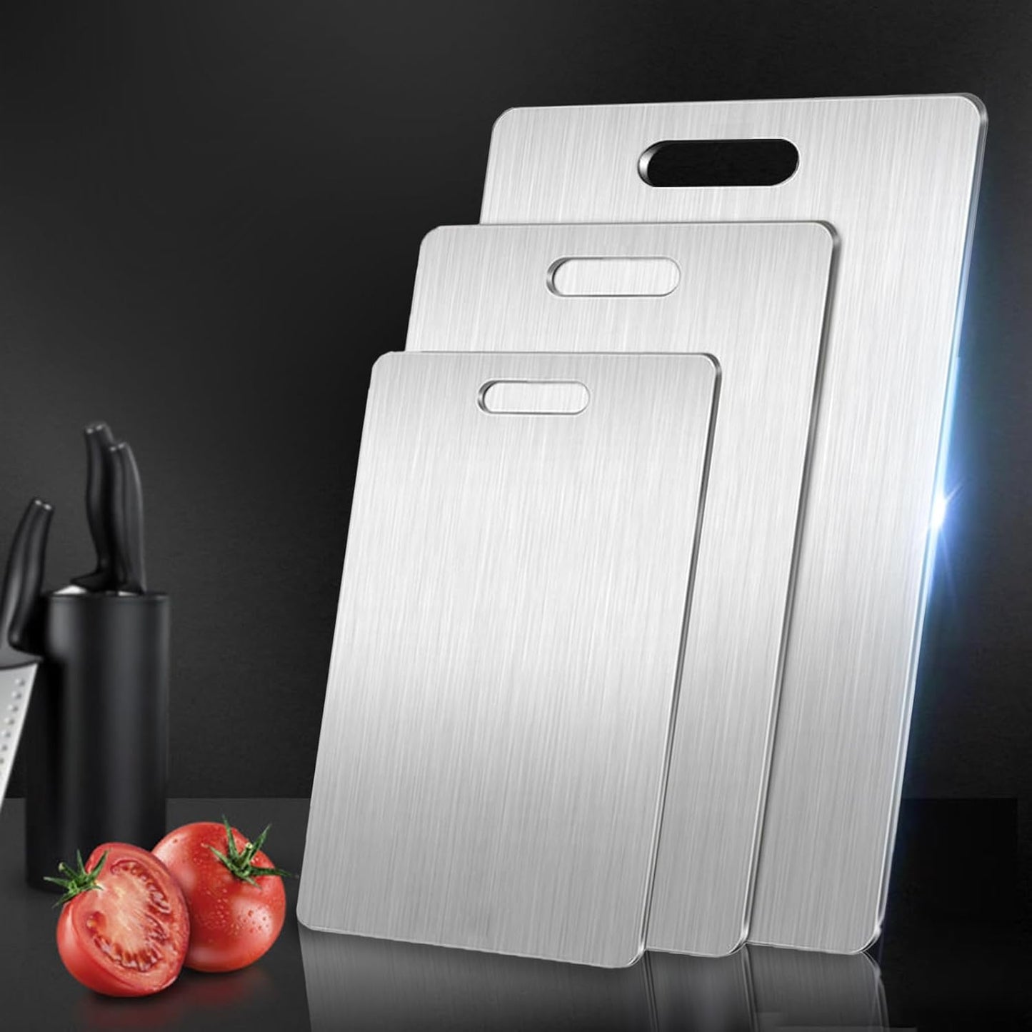 Titanio | 100% Titanium Cutting Board