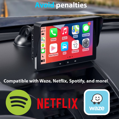 Apple CarPlay™ & Android Auto with CarPlay™ | Compatible with Any Car