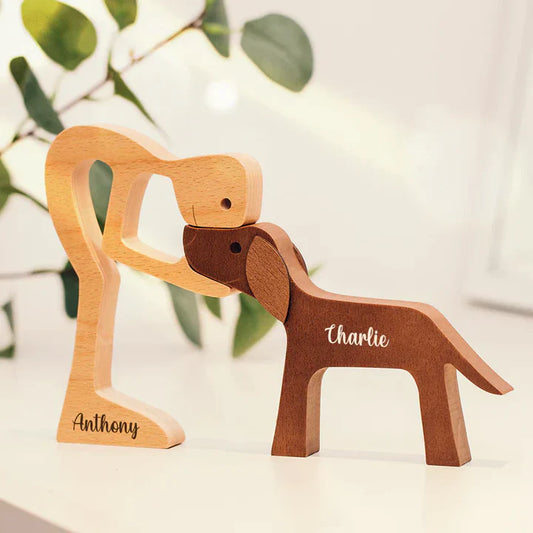 Paw & Timber | Handcrafted wooden animal figurine for a cosy home atmosphere