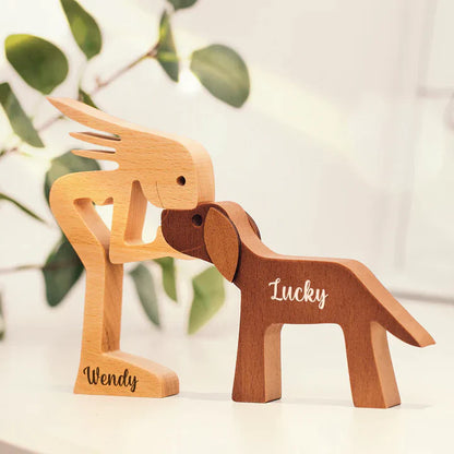 Paw & Timber | Handcrafted wooden animal figurine for a cosy home atmosphere